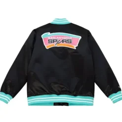 Heavyweight Satin Jacket San Antonio Spurs