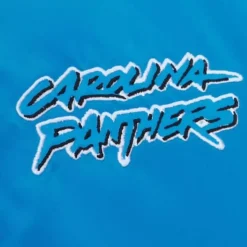 Heavyweight Satin Jacket Carolina Panthers