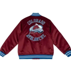 Heavyweight Satin Jacket Colorado Avalanche