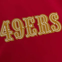 Heavyweight Satin Jacket San Francisco 49Ers