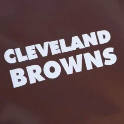 Heavyweight Satin Jacket Cleveland Browns