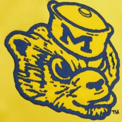 Heavyweight Satin Jacket University Of Michigan