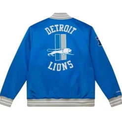 Heavyweight Satin Jacket Detroit Lions