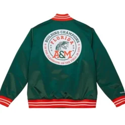 Heavyweight Satin Jacket Florida A&M University
