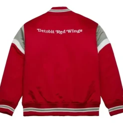 Heavyweight Satin Jacket Detroit Red Wings