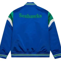 Heavyweight Satin Jacket Seattle Seahawks