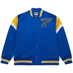Heavyweight Satin Jacket St. Louis Blues
