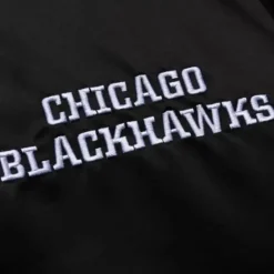 Heavyweight Satin Jacket Chicago Blackhawks