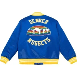 Heavyweight Satin Jacket Denver Nuggets