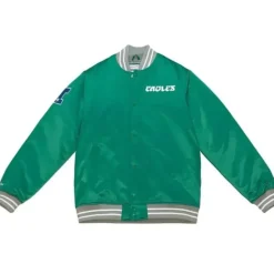Heavyweight Satin Jacket Philadelphia Eagles