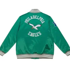 Heavyweight Satin Jacket Philadelphia Eagles