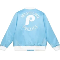 Heavyweight Satin Jacket Philadelphia Phillies
