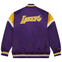 Heavyweight Satin Jacket Los Angeles Lakers