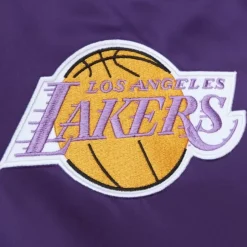 Heavyweight Satin Jacket Los Angeles Lakers