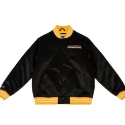 Heavyweight Satin Jacket Pittsburgh Penguins
