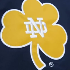 Heavyweight Satin Jacket University Of Notre Dame