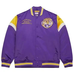 Heavyweight Satin Jacket Louisiana State University