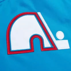 Heavyweight Satin Jacket Quebec Nordiques