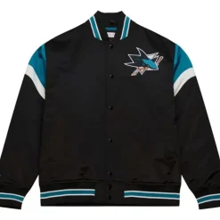 Heavyweight Satin Jacket San Jose Sharks