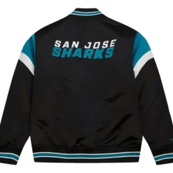 Heavyweight Satin Jacket San Jose Sharks