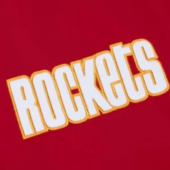 Heavyweight Satin Jacket Houston Rockets