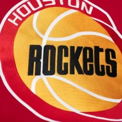 Heavyweight Satin Jacket Houston Rockets