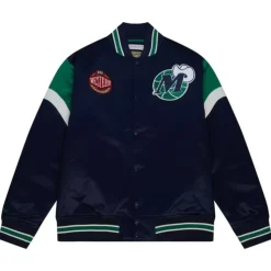Heavyweight Satin Jacket Dallas Mavericks