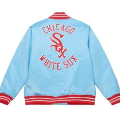 Heavyweight Satin Jacket Chicago White Sox