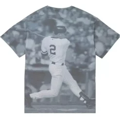 Highlight Sublimated Player Tee New York Yankees Derek Jeter