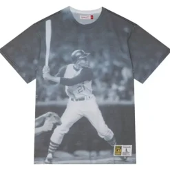 Highlight Sublimated Player Tee Pittsburgh Pirates Roberto Clemente