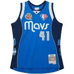 Hof Swingman Jersey Dallas Mavericks Dirk Nowitzki
