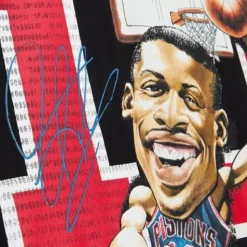 Hwc Caricatures Detroit Pistons Dennis Rodman