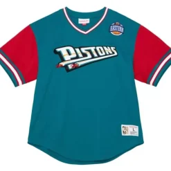 Hwc Night Mesh V-Neck Detroit Pistons