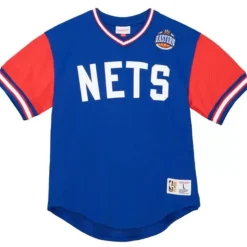 Hwc Night Mesh V-Neck New York Nets