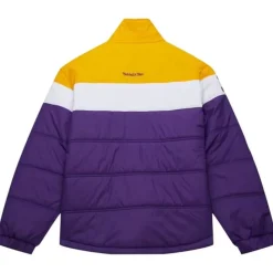 In The Clutch Puffer Jacket Vintage Logo Minnesota Vikings