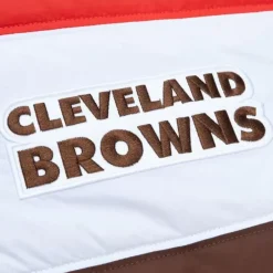 In The Clutch Puffer Jacket Vintage Logo Cleveland Browns