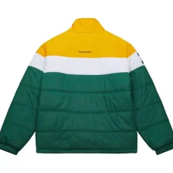 In The Clutch Puffer Jacket Vintage Logo Green Bay Packers
