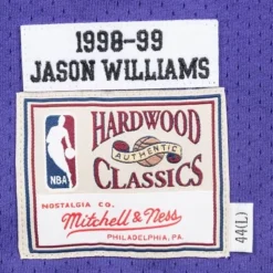 Jason Williams 1998-99 Sacramento Kings Alternate Authentic Jersey
