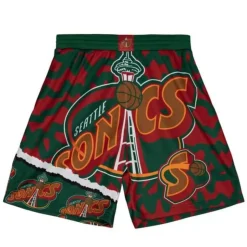 Jumbotron 2.0 Sublimated Shorts Seattle Supersonics