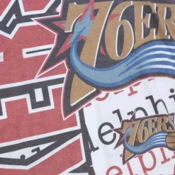 Jumbotron 2.0 Sublimated Ss Tee Philadelphia 76Ers