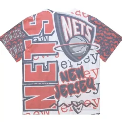 Jumbotron 2.0 Sublimated Ss Tee New Jersey Nets