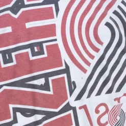 Jumbotron 2.0 Sublimated Ss Tee Portland Trail Blazers