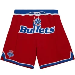 Just Don Hardwood Classics Shorts Washington Bullets 1993