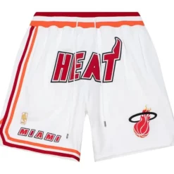 Just Don Hardwood Classics Shorts Miami Heat