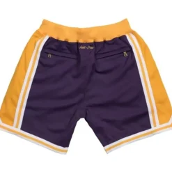 Just Don Shorts Los Angeles Lakers Road 1996