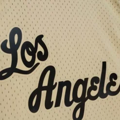 Khaki Black Swingman Shaquille O'Neal Los Angeles Lakers 1996-97 Jersey