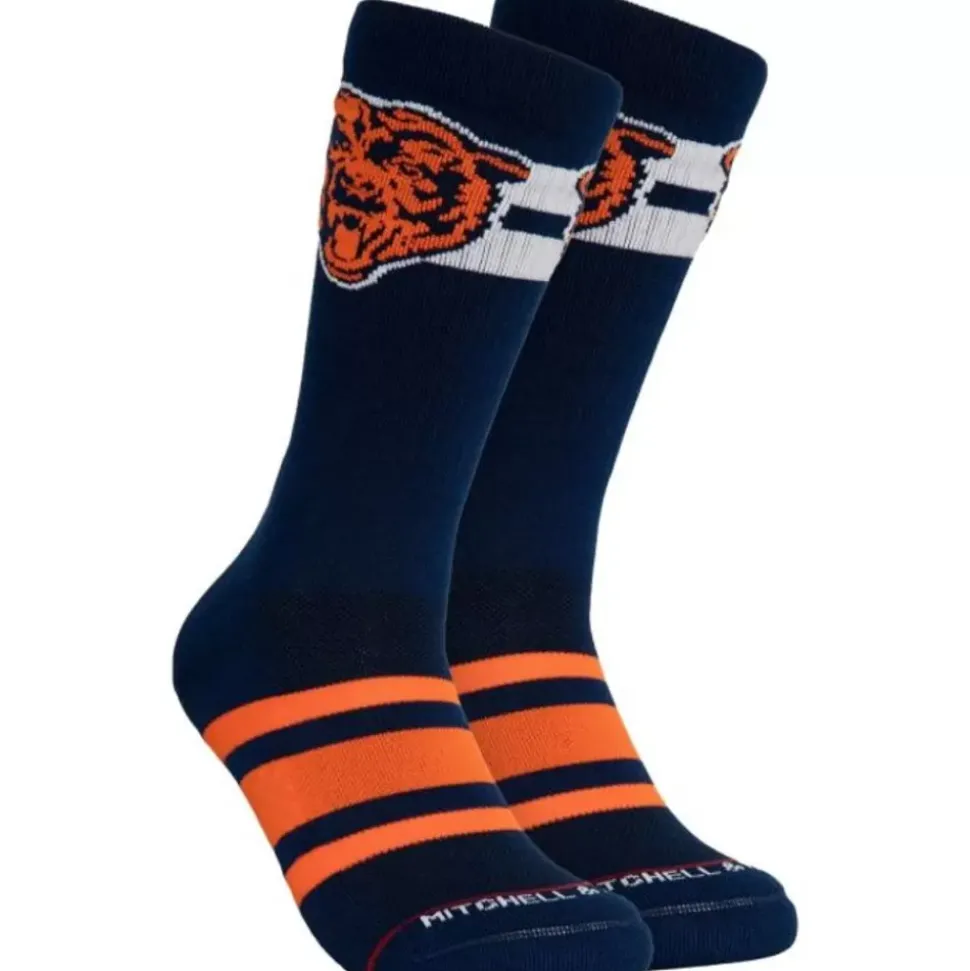 Lateral Crew Socks Chicago Bears