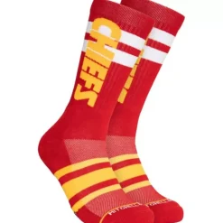 Lateral Crew Socks Kansas City Chiefs