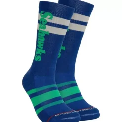 Lateral Crew Socks Seattle Seahawks