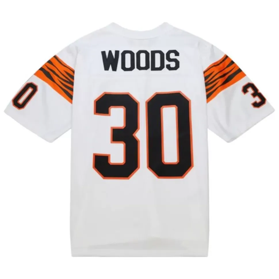Legacy Ickey Woods Cincinnati Bengals White 1988 Jersey